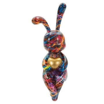 Dekoratiivne küülikufiguur Psyco A, 8 × 23 × 10 cm