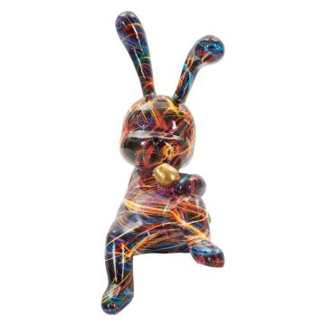 Dekoratiivne küülikufiguur Psyco B, 21,5 × 22 × 10 cm