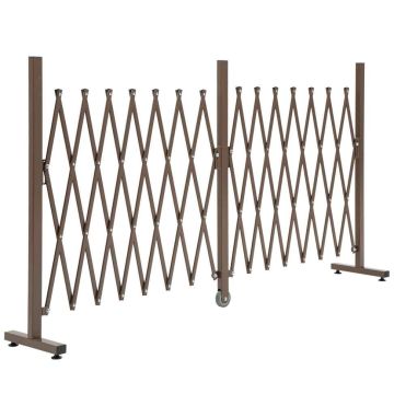 Dekoratiivpiire Outsunny 405x31x103,5cm, pruun