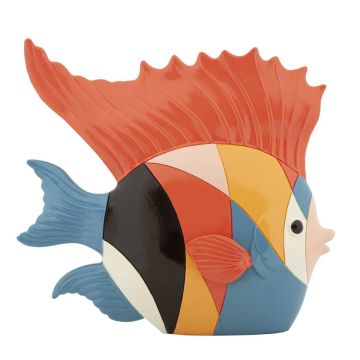 Dekoratiivne kalaskulptuur Mauro Ferretti Rubic, 28 × 25 × 8 cm