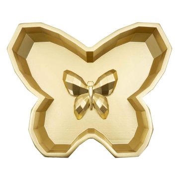 Dekoratiivne kandik Mauro Ferretti Butterfly, 20,5 × 3 × 17,5 cm