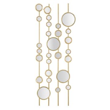Декоративное зеркало Mauro Ferretti Small Mirrors, Золотой, 35,5 × 90 × 1,5 см