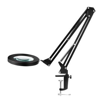 Suurendav laualamp GLOW, 72 SMD-valgusdioodi