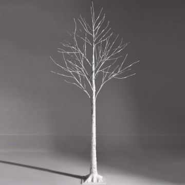 Kunstlik kasepuu, 72 LED-valgustit, Valge