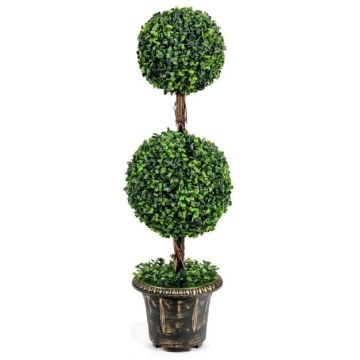 Artificial Christmas tree, Double ball, Ø 25 × 90 cm