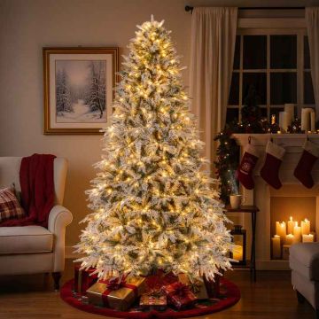 Kunstlik jõulupuu, 460 või 600 LED-i, 3 või 4 osa