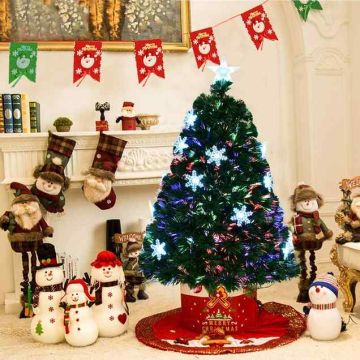 Artificial Christmas tree, 15 LED lights, 60 × 120 cm