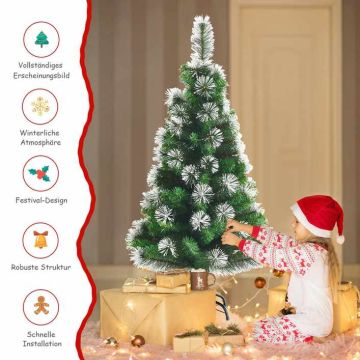 Artificial Christmas Tree, 160 Branches, Green