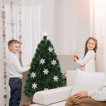 Artificial Christmas tree, 21 LED lights, 66 × 150 cm