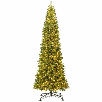 Kunstjõulupuu, 2536 oksakest, 1030 LED-lampi, Ø 130 × 360 cm