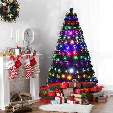 Artificial Christmas tree, 280 LED lights, 280 branches, Ø 108 × 210 cm