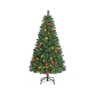 SONGMICS Artificial Christmas Tree, Green, Ø 78 × 150 cm