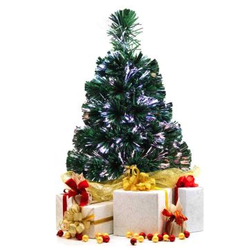 Artificial mini Christmas tree, 5-color lighting