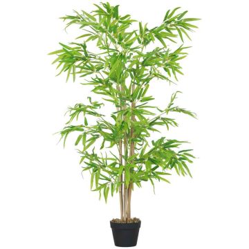 Искусственное растение Homcom 17x17x150м, зелёный/чёрный