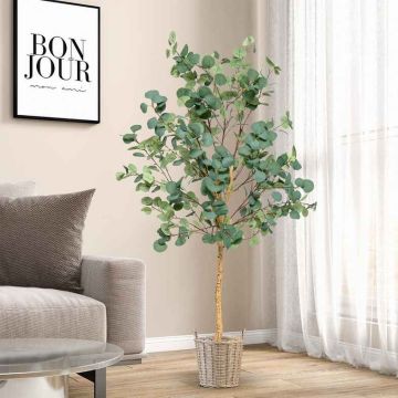 Artificial eucalyptus tree, 517 leaves