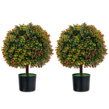 Set of artificial plants, 2 pcs