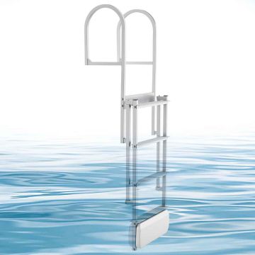 Dokiredel VEVOR HXZTSS-XP-4, 4 väljatõmmatavat astet, 41 × 15 × 121 cm