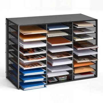 Dokumendisorteerija VEVOR ZH644, 27 lahtrit, 80 × 31 × 54,5 cm
