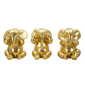 Elevandikujukeste komplekt, 3 tk, Ø 15,5 × 20,5 cm