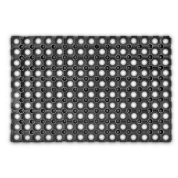 Uksematt Relaxdays 10013939.0, Must, 60 × 40 cm