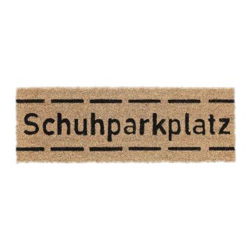 Uksematt Relaxdays 10043445.0, kitsas, pruun/must, 75 × 1,5 × 25 cm