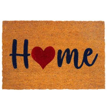 Придверный коврик Relaxdays 10053987_469 «Home», 60 × 40 × 1,5 см
