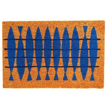 Придверный коврик Relaxdays 10053991_530, Дизайн F, 60 × 40 см