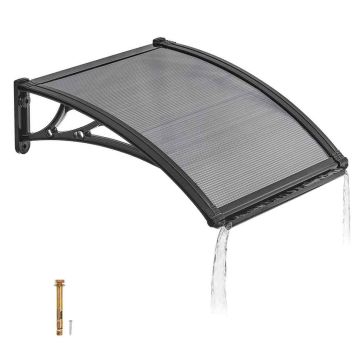 Дверной козырёк VEVOR CZPC24X24G-C, 61 × 60 × 19 см