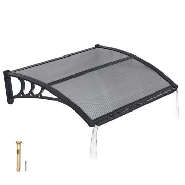 Дверной козырёк VEVOR CZPC30X40G-C, 75,5 × 100 × 24 см