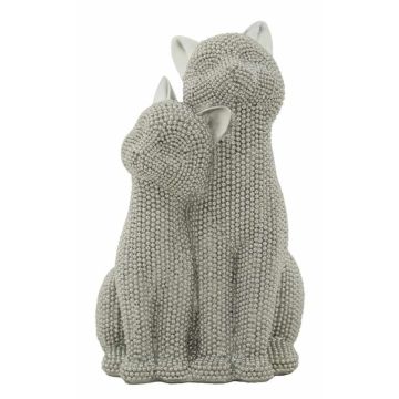 Kahe kassi kujuke Cats Sparky Couple, 13 × 21 × 10 cm