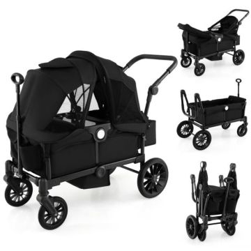 Double stroller, for twins, 104 × 57 × 107 cm