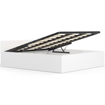 Kaheinimesevoodi CLP, 180 × 200 cm, Valge, 187 × 205 × 68 cm