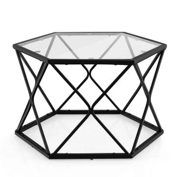 Kohvilaud 65x56x40cm, must