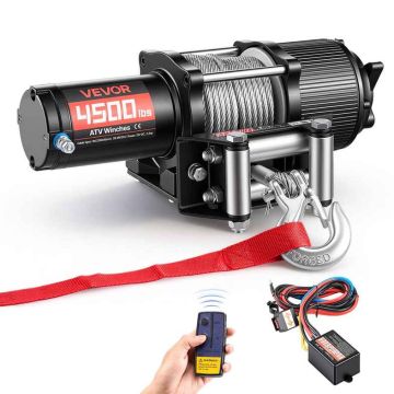 Elektrivints VEVOR P4000-1D, 2041 kg, 347 × 117 × 127 mm