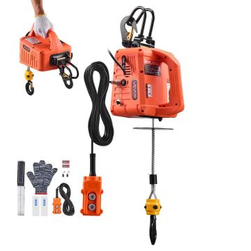 Elektriline tõstuk VEVOR 500KG-HXA2, 500 kg, 1500 W, 23 × 22 × 20 cm