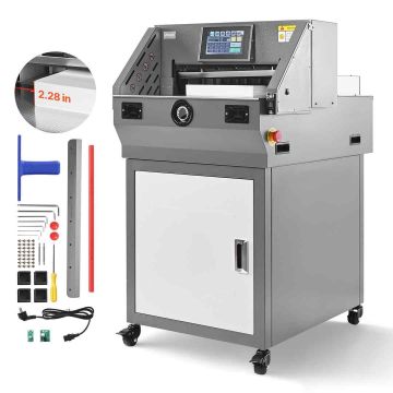 Elektriline paberilõikur VEVOR E460T, programmeeritav, 680 × 850 × 1185 mm