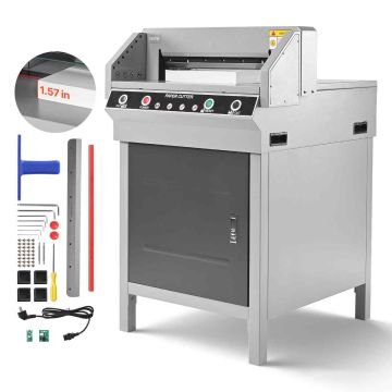 Elektriline paberilõikur VEVOR G450V+, 65 × 77 × 101 cm