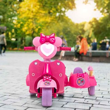 Electric children's scooter, with sidecar, 79.3 × 67 × 58 cm
