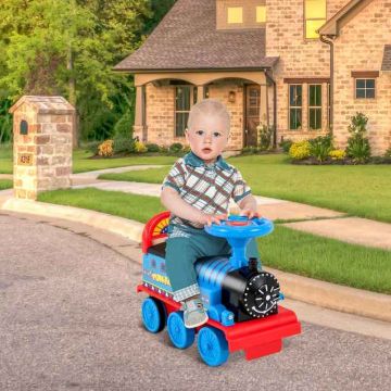 Electric children's train, 16 track parts, 51.5 × 21.5 × 34.5 cm