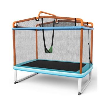 Батут 190x124x222см, разных цветов