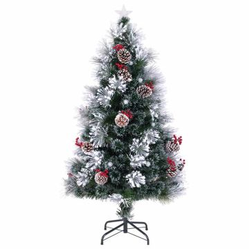 Tehisledroheline LED kuusk 70x150cm, roheline/valge värv