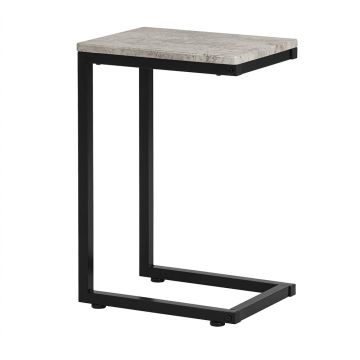 Kohvilaud 40x30x60cm., must/hall värv