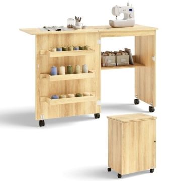 Рабочий стол 118,5x40x79,5 см, светло-коричневого цвета