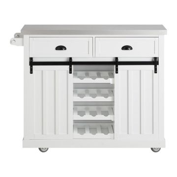 Кухонный остров на колесах 107x46x95см., различных цветов