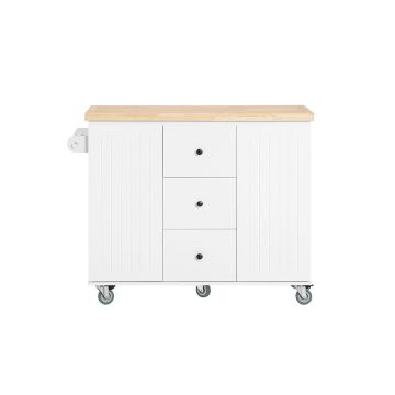 Кухонный остров на колесах 116x46x92см., в различных цветах