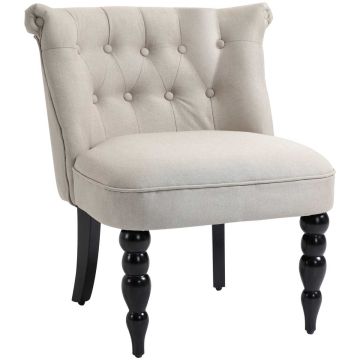 Tugitool Homcom 67x67x78cm, liiva/musta värvi