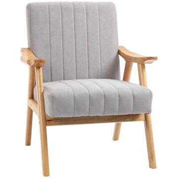 Tugitool Homcom 68x74x82cm, hall/heleroheline värv