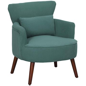Tugitool Homcom 69x69,5x78cm, roheline/pruun värv