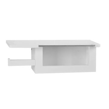 Tualettpaberi hoidja 50x18x17cm., valge värv