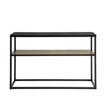 Konsoollaud 110x30x70cm., must/pruun värv